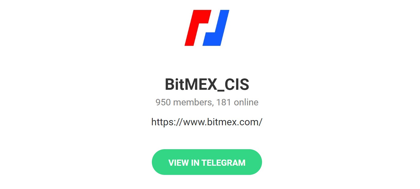 BitMexのテレグラム