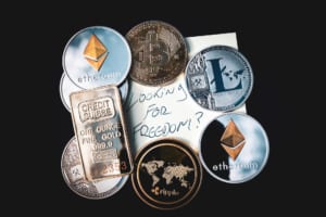 仮想通貨のロゴ