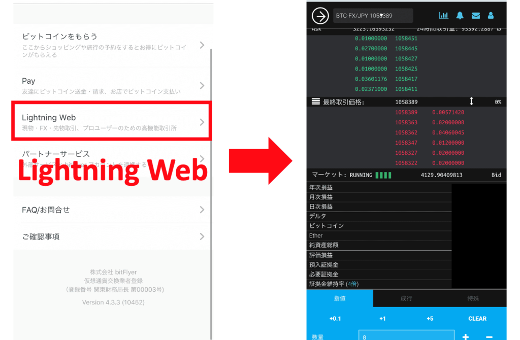bitFlyer(ビットフライヤー) 証拠金