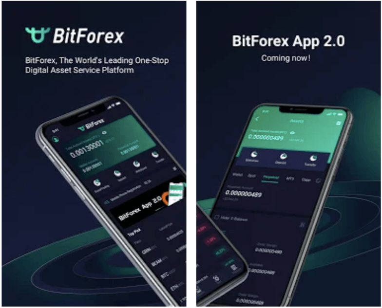 BitForex(ビットフォレックス)のスマホアプリ