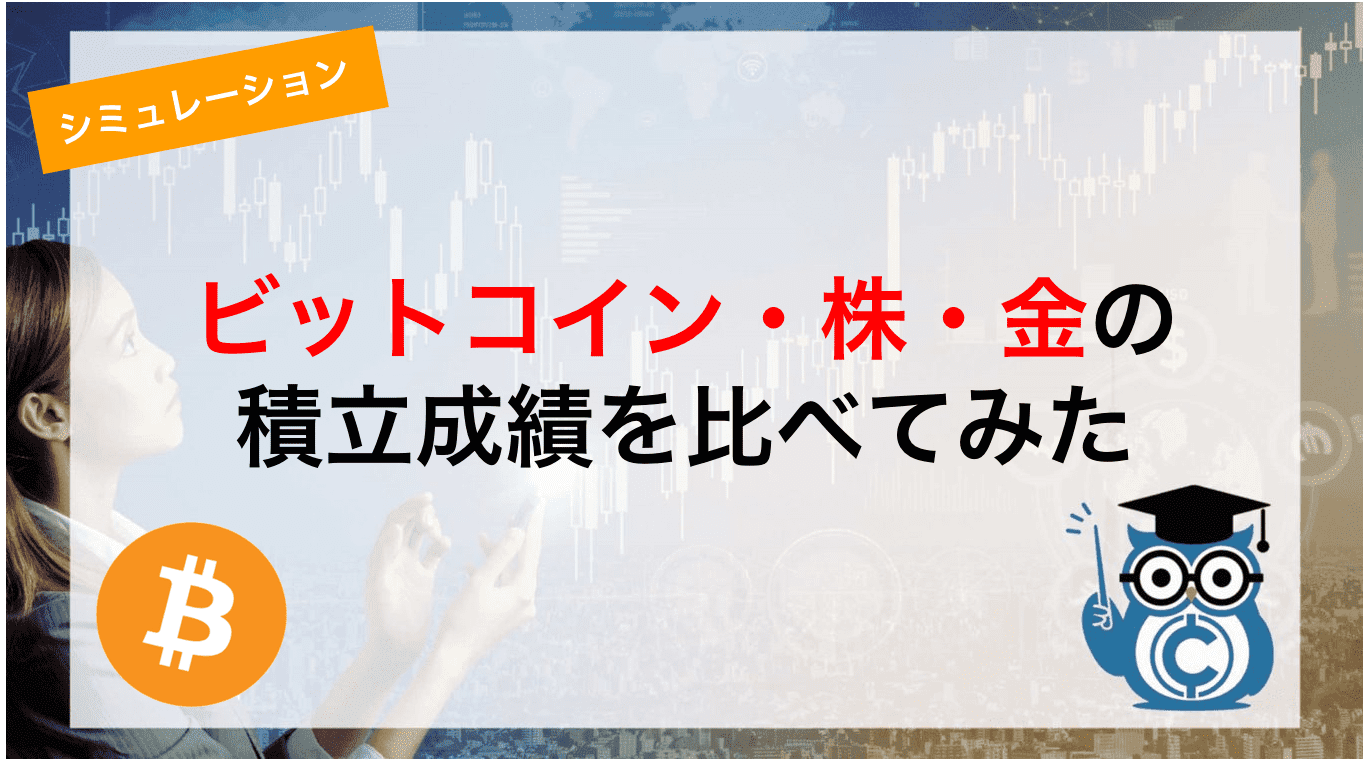 ビットコイン積立のシミュレーションやってみた 株式投資の10倍の運用成績に Coinpartner コインパートナー