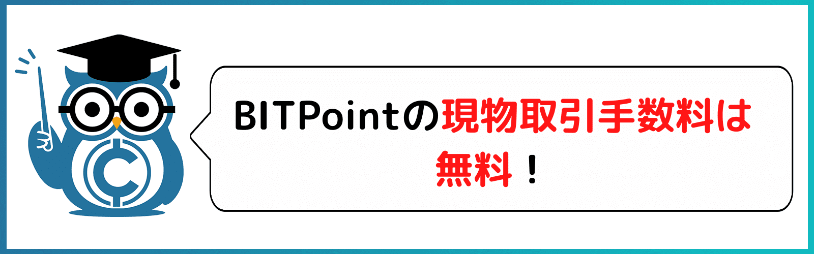 BITPoint 手数料