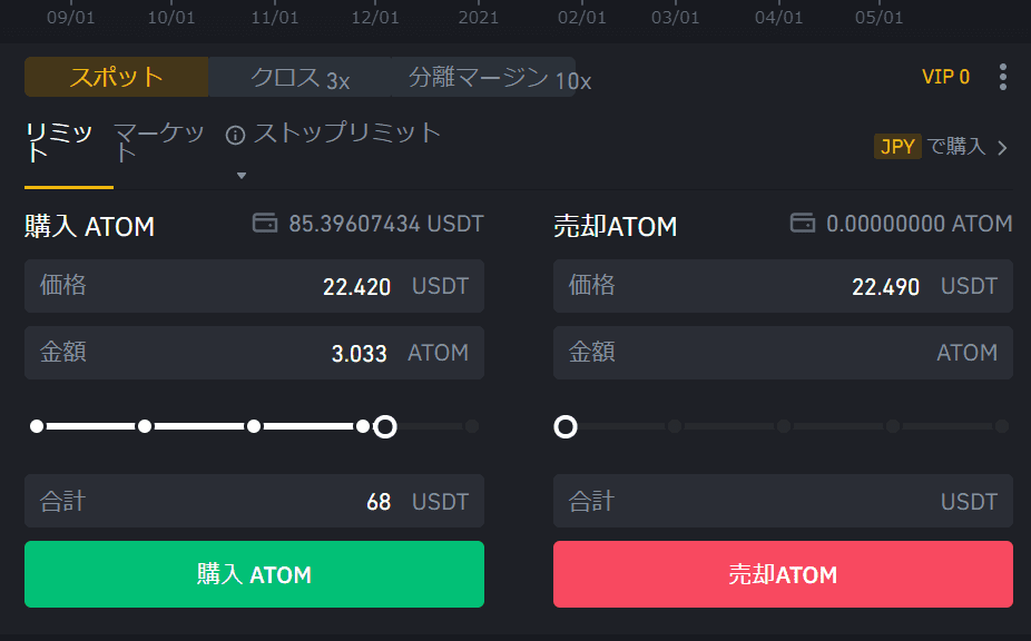 注文方法【現物/信用】