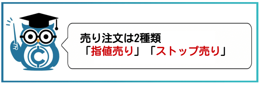 仮想通貨ビットコインFX勝ち方　売り注文は2種類