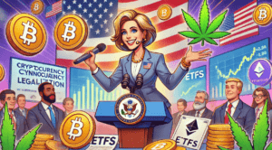 リップル共同創業者、カマラ・ハリス支援に1,000万ドルのXRPを寄付