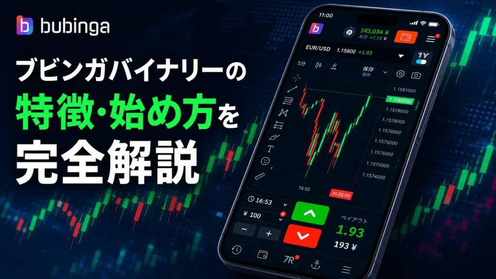 ブビンガバイナリーの特徴や評判、使い方・入出金を完全解説【2026年最新】