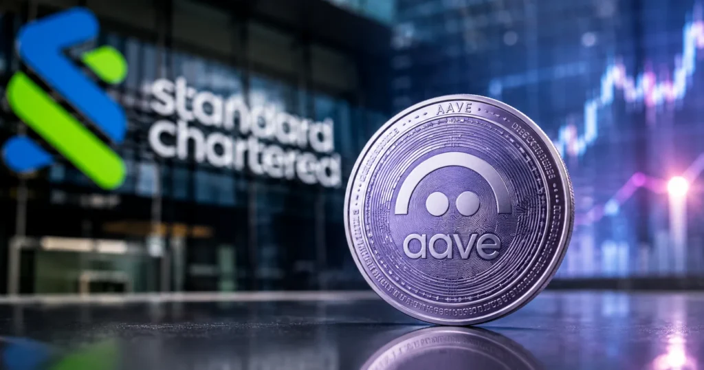 スタンダードチャータード、仮想通貨Aaveが2030年末までに50倍になる予測