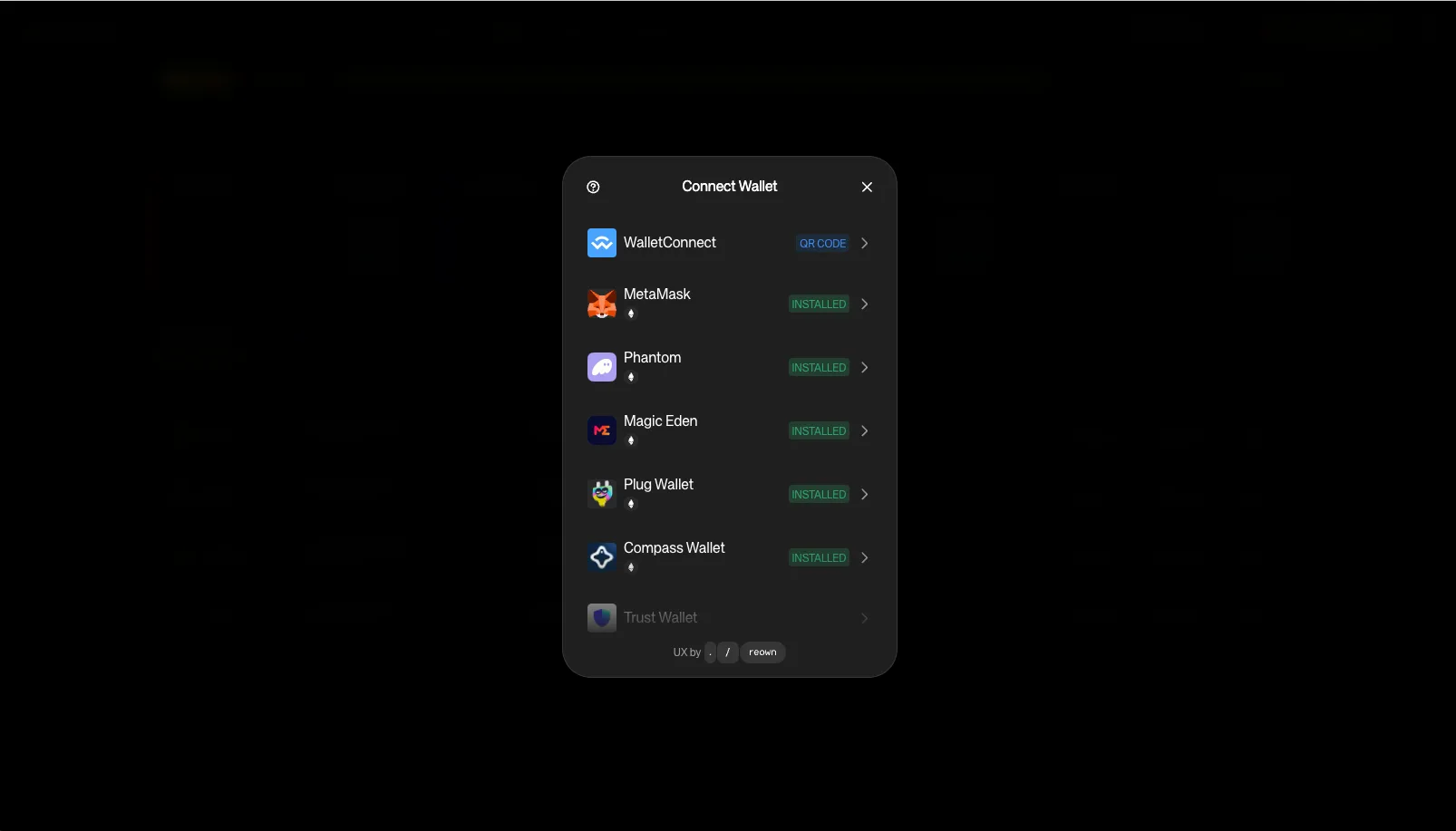 Basis Pro 使い方 ステップ9 ウォレット選択