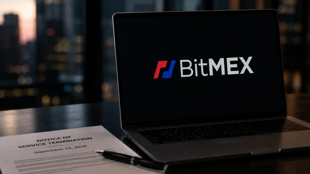 アーサー・ヘイズ氏創設のBitMEX、2026年9月23日に運用終了