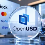 ブラックロック、Visaなど140企業参加のステーブルコイン「Open USD」を発表
