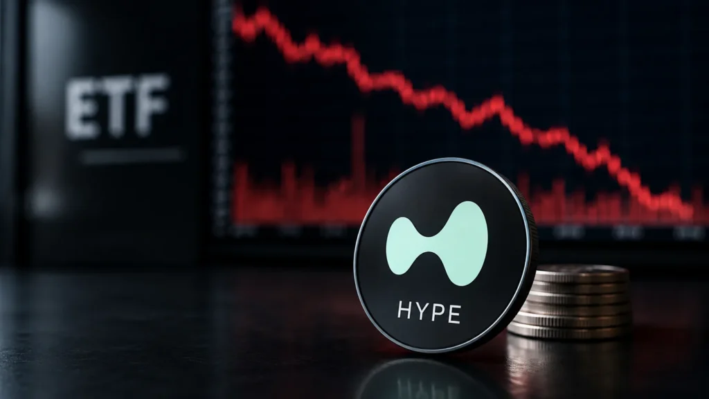 ハイパーリキッドのHYPE連動ETF｜12営業日で流入ゼロ、純流出2980万ドル