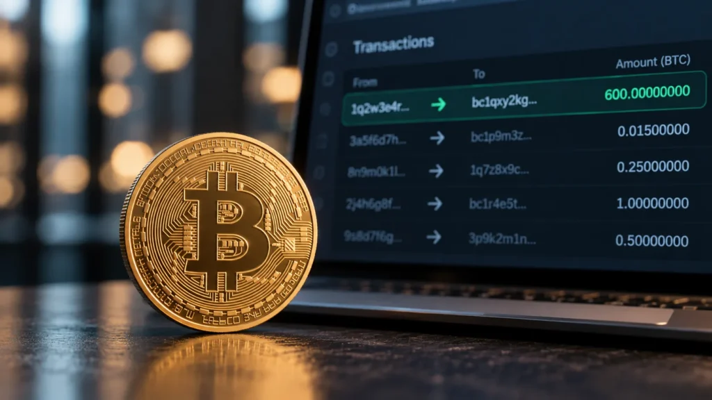 2010年に採掘された600ビットコイン、16年半ぶりに移動