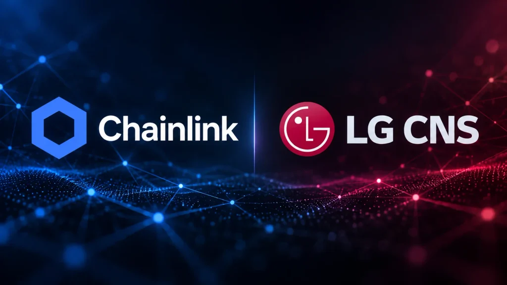 チェーンリンク、韓国LG CNSと提携｜機関向けデジタル資産基盤に技術統合